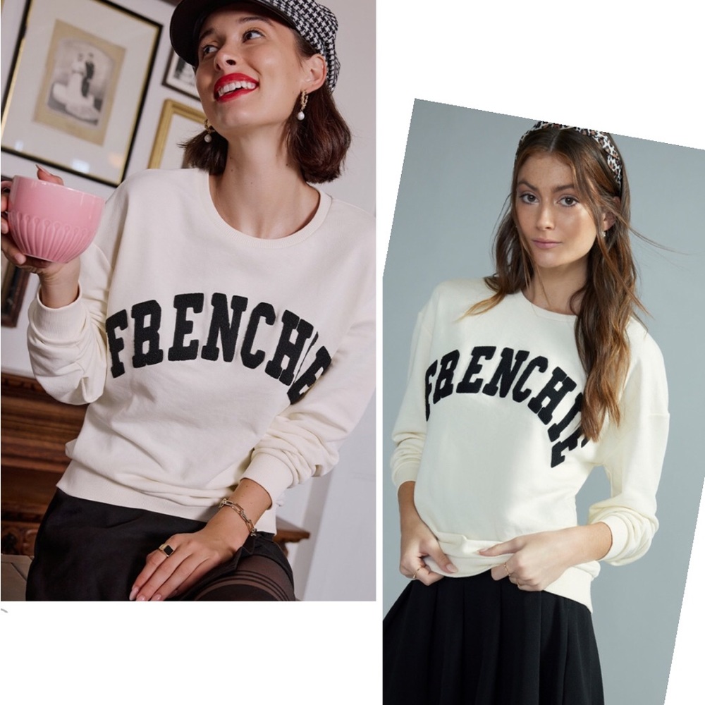 Frenchie Crewneck Long Sleeve Sweatshirt